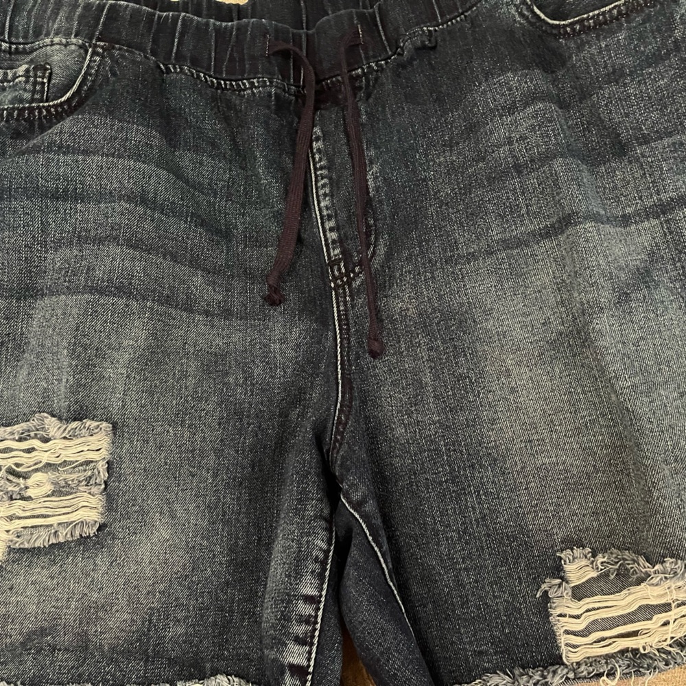 Jogger shorts with draw string 3X